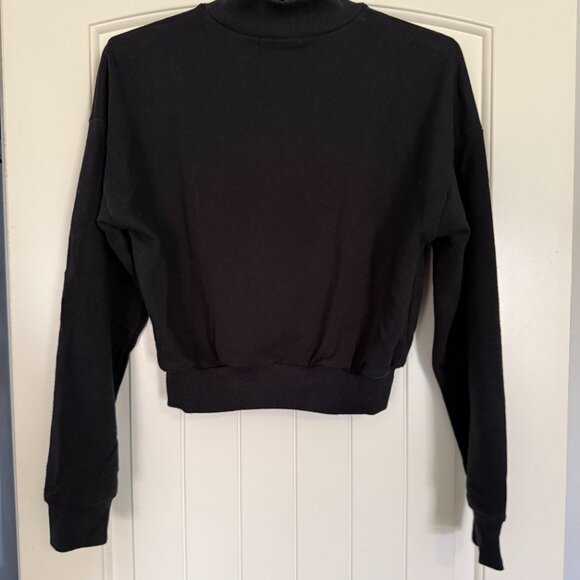 Black Mockneck Sweater - Picture 4 of 4